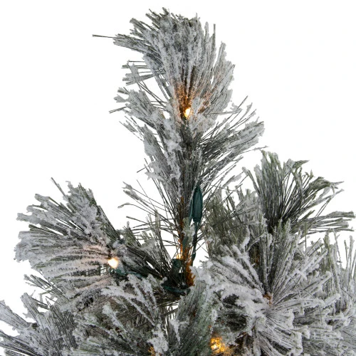 Northlight 4.5' Pre-Lit LED Black Spruce Artificial Christmas Tree - Clear Lights 5 Northlight 4.5' Pre-Lit LED Black Spruce Artificial Christmas Tree - Clear Lights - Image 3