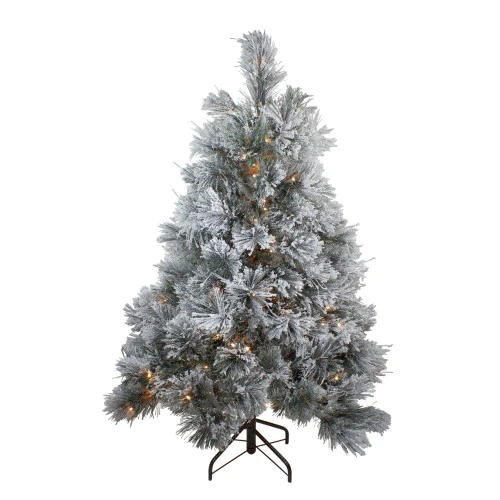 Northlight 4.5' Pre-Lit LED Black Spruce Artificial Christmas Tree - Clear Lights 3 Northlight 4.5' Pre-Lit LED Black Spruce Artificial Christmas Tree - Clear Lights