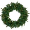 Northlight Pre-Lit Green Mixed Rosemary Emerald Angel Pine Artificial Christmas Wreath - 30-Inch, Clear Lights -Northlight Shop northlight v27386 01 77728.1691247505