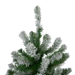Northlight Set Of 3 Slim Flocked Alpine Artificial Christmas Trees 6' - Unlit 9 Northlight Set Of 3 Slim Flocked Alpine Artificial Christmas Trees 6' - Unlit -Northlight Shop northlight v27444 1 27906.1588358966