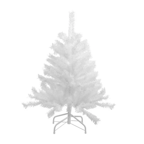 Northlight 3' Icy White Iridescent Spruce Artificial Christmas Tree - Unlit 3 Northlight 3' Icy White Iridescent Spruce Artificial Christmas Tree - Unlit