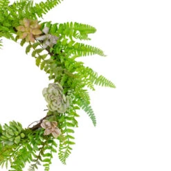 Northlight Succulents And Foliage Artificial Spring Twig Wreath, Green - 22-Inch 8 Northlight Succulents And Foliage Artificial Spring Twig Wreath, Green - 22-Inch -Northlight Shop northlight vm18922 1updated 13681.1621534279