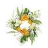 Northlight Hydrangea And Rose Twig Artificial Floral Wreath, Orange 16-Inch -Northlight Shop northlight vm18931 45286.1588358988