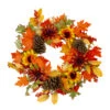 Northlight Sunflower And Pine Cone Artificial Thanksgiving Wreath - 24-Inch, Unlit -Northlight Shop northlight vm26529 updated 77847.1665610426