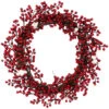 Northlight Red Berry With Frosted Accents Artificial Christmas Wreath, 18-Inch, Unlit -Northlight Shop northlight vm37740 01 74770.1691679746