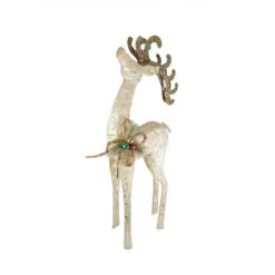 Northlight 46.5" Lighted Brown And Ivory Reindeer Outdoor Christmas Decoration -Northlight Shop northlight y76206 2 54856.1599873108