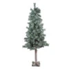 Northlight 4' Lightly Flocked And Glittered Woodland Alpine Artificial Christmas Tree - Unlit -Northlight Shop northlight yt8448 fk 78805.1587644175