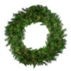 Northlight Pre-Lit Canyon Pine Artificial Christmas Wreath - 60-Inch, Clear Lights -Northlight Shop northlight ywc848 gr 18272.1631117710