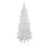 Northlight 6.5' Pre-Lit Pencil White Winston Pine Artificial Christmas Tree - Warm White LED Lights 1 Northlight 6.5' Pre-Lit Pencil White Winston Pine Artificial Christmas Tree - Warm White LED Lights -Northlight Shop northlight z00004 37299.1665519661