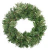Northlight Pre-Lit Mixed Cashmere Pine Artificial Christmas Wreath - 24-Inch, Multi Lights 1 Northlight Pre-Lit Mixed Cashmere Pine Artificial Christmas Wreath - 24-Inch, Multi Lights -Northlight Shop northlight z84474 27534.1588368970