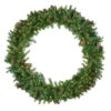 Northlight Pre-Lit LED Dakota Red Pine Artificial Christmas Wreath - 48-Inch, Warm White Lights -Northlight Shop northlight z99435 01764.1588357603