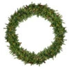 Northlight Pre-Lit Dakota Pine Artificial Christmas Wreath, 72-Inch, Warm White LED Lights