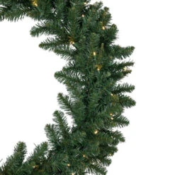 Northlight Pre-Lit Buffalo Fir Artificial Christmas Wreath - 36-Inch, Warm White LED Lights 7 Northlight Pre-Lit Buffalo Fir Artificial Christmas Wreath - 36-Inch, Warm White LED Lights -Northlight Shop northlight z99654 2 36622.1670490085