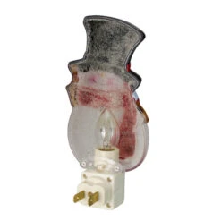 Northlight 6" Beaded Snowman With Top Hat Christmas Night Light -Northlight Shop northlightct 70 696 107 2 49189.1588369261