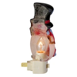 Northlight 6" Beaded Snowman With Top Hat Christmas Night Light -Northlight Shop northlightct 70 696 107 3 50853.1588369261