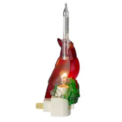Northlight 7.5" Red Christmas Cardinal With Holly And Berry Bubble Night Light 8 Northlight 7.5" Red Christmas Cardinal With Holly And Berry Bubble Night Light -Northlight Shop northlightct 72 219 107 3 89702.1588344269