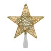 Northlight 9.5" Lighted 5 Point Gold Wire Star Christmas Tree Topper - Clear Lights 2 Northlight 9.5" Lighted 5 Point Gold Wire Star Christmas Tree Topper - Clear Lights -Northlight Shop northlightct 74 861 107 64345.1588402833