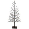 Northlight 4' Pre-Lit LED Brown Artificial Christmas Tree With Icicle Lights- Clear Lights -Northlight Shop northlightd 18 11217wae 4 48182.1587643020