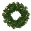 Northlight Pre-Lit Deluxe Windsor Pine Artificial Christmas Wreath - 12-Inch, Clear Lights 1 Northlight Pre-Lit Deluxe Windsor Pine Artificial Christmas Wreath - 12-Inch, Clear Lights -Northlight Shop northlightgb yww812 grupdate 72042.1665783339