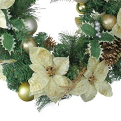 Northlight White And Green Pine Cone Artificial Christmas Wreath - 24-Inch, Unlit 7 Northlight White And Green Pine Cone Artificial Christmas Wreath - 24-Inch, Unlit -Northlight Shop northlights84829b 72973.1636808484