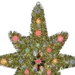Northlight 21" Lighted Gold Star Of Bethlehem Christmas Tree Topper - Multicolor Lights 9 Northlight 21" Lighted Gold Star Of Bethlehem Christmas Tree Topper - Multicolor Lights -Northlight Shop northlightys27530b 72788.1663688248