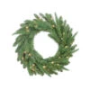 Northlight Pre-Lit Mixed Pine Artificial Christmas Wreath - 24-Inch, Clear Lights -Northlight Shop nwpjz7tycioqw4yj6hooarg4ivfphsog 29922.1588349629