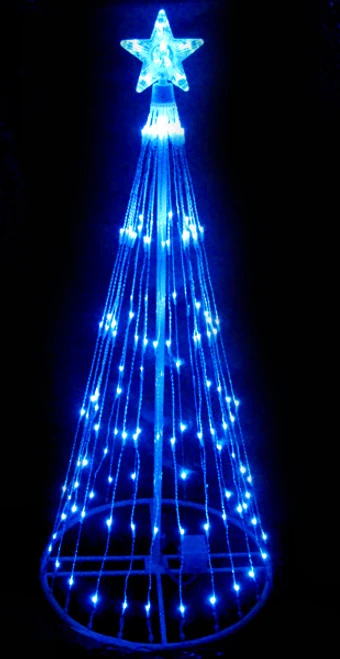 Northlight 4' Blue LED Lighted Christmas Tree Cone Outdoor Yard Decor 3 Northlight 4' Blue LED Lighted Christmas Tree Cone Outdoor Yard Decor