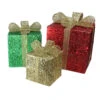 Northlight Set Of 3 Red Pre-Lit Glittering Gift Boxes Christmas Outdoor Decor 15" -Northlight Shop p2g15tynbauen3nnbhidg8bsekklqpiq 03154.1588414712
