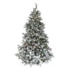 Northlight 7.5' Pre-Lit Full Flocked Natural Emerald Artificial Christmas Tree - Warm Clear Lights -Northlight Shop p5kt3m6fmdnemrlgxy1cn1e0xfxmnq6d 26074.1665610431