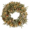Christmas Central Pre-Lit Liberty Pine Artificial Christmas Wreath, 24-Inch, Clear Lights 1 Christmas Central Pre-Lit Liberty Pine Artificial Christmas Wreath, 24-Inch, Clear Lights -Northlight Shop pelb7 300 24w 1 58138.1588348945
