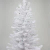 Northlight 4' Pre Lit White Iridescent Pine Artificial Christmas Tree - Green Lights