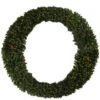 8' Pre-Lit Deluxe Windsor Pine Commercial Size Artificial Christmas Wreath - Clear Lights