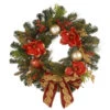 Decorated Artificial Christmas Wreath With Ornaments And Bows - 24-Inch, Unlit 2 Decorated Artificial Christmas Wreath With Ornaments And Bows - 24-Inch, Unlit -Northlight Shop rac js180424 83683.1588357194