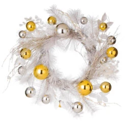 Ornament Artificial Christmas Wreath - 22-Inch, Unlit
