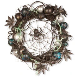 Halloween Artificial Wreath - 18-Inch, Unlit