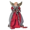 Roman 18" Black And White Plaid Christmas Angel Tree Topper -Northlight Shop roman20131900 42079.1587644956