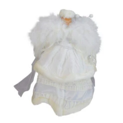 Roman 12" White Angel In A Dress Christmas Tree Topper- Unlit -Northlight Shop roman 132394 2 33592.1588405980