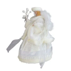 Roman 12" White Angel In A Dress Christmas Tree Topper- Unlit -Northlight Shop roman 132394 3 76815.1588405981