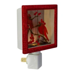 Roman 6" Red And Brown Glitter Cardinal Christmas Night Light 8 Roman 6" Red And Brown Glitter Cardinal Christmas Night Light -Northlight Shop roman 160112 3 77003.1588350633