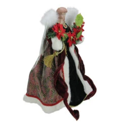 Roman 16" Green And Red Holly Berry Christmas Angel Tree Topper 5 Roman 16" Green And Red Holly Berry Christmas Angel Tree Topper -Northlight Shop roman 32417 1 41429.1588415234