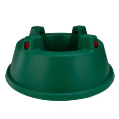 Northlight 21" Wide Mouth Green And Red Watering Christmas Tree Stand - Trees Up To 8ft