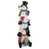 49" Illuminated Holiday Snowman Statue -Northlight Shop snowhat 1 54051.1587644199