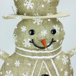 Northlight 24" Brown And White Lighted Snowflake Standing Snowman Christmas Outdoor Decor -Northlight Shop sr7m2uq37f1c91vuppxub2iwdtrfnuqc 80514.1588415456