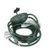 12" Stanley Green Landscaping Grounded 3-Outlet In-Line Outdoor Extension Cord