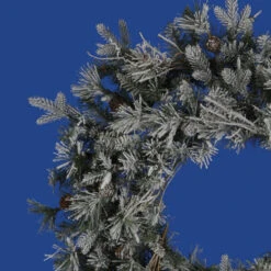 Frosted Fir Artificial Christmas Wreath - 24-Inch, Unlit -Northlight Shop vickerman20a100824 02441.1644972726