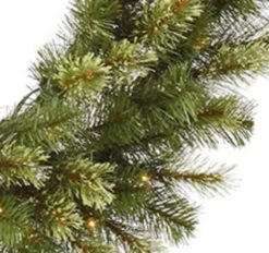 Pre-Lit Jack Pine Artificial Christmas Wreath - 30-Inch, Clear Lights -Northlight Shop vickerman a125631 3 63955.1599268556