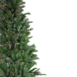 6.5' Pre-Lit Medium Vermont Fir Instant Shape Artificial Christmas Tree - Multicolor Dura-Lit Lights -Northlight Shop vickerman c102087 2 81373.1588371422