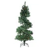 5.5' Pre-Lit Slim Spiral Pine Artificial Christmas Tree - Clear Dura Lit Lights -Northlight Shop vickerman n134456 05998.1588397872