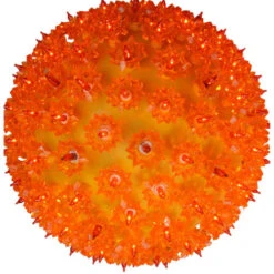 10" Pre-Lit Orange Twinkling Starlight Sphere Christmas Decor -Northlight Shop vickerman w121808 3 27935.1599787108